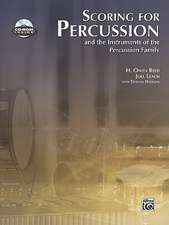 Scoring for Percussion