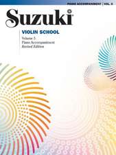 Suzuki Violin School, Vol 5: Piano Acc.