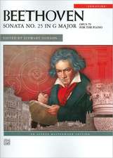 Beethoven: Sonata No. 25 in G Major: 