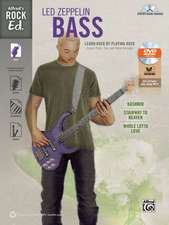 Alfred's Rock Ed. -- Led Zeppelin Bass: Scores, Parts, Tips, and Tracks Included (Easy Bass Tab), Book & DVD-ROM