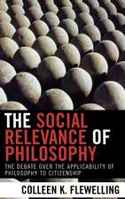 The Social Relevance of Philosophy