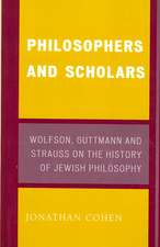 Philosophers and Scholars