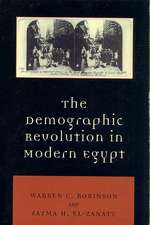 The Demographic Revolution in Modern Egypt