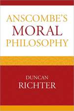 Anscombe's Moral Philosophy