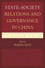 State-Society Relations and Governance in China