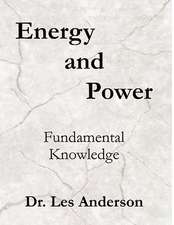 Energy and Power