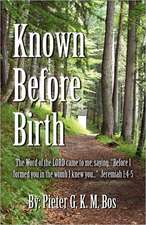 Known Before Birth