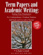 Term Papers and Academic Writing