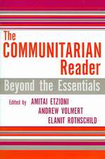 The Communitarian Reader