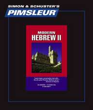 Pimsleur Modern Hebrew II