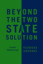 Beyond the Two–State Solution – A Jewish Political Essay