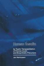 Human Insulin by Tryptic Transpeptidations of Porcine Insulin and Biosynthetic Precursors