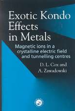 Exotic Kondo Effects in Metals: Magnetic Ions in a Crystalline Electric Field and Tunelling Centres