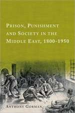 Prison, Punishment and Society in the Middle East, 1800-1950