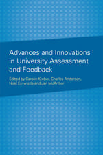 Advances and Innovations in University Assessment and Feedback