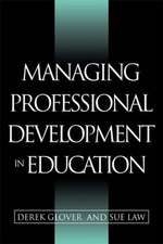 Managing Professional Development in Education