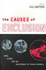 The Causes of Exclusion: Home, School and the Development of Young Criminals