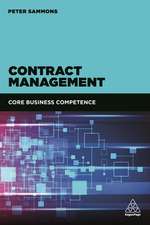 Contract Management – Core Business Competence