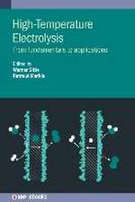 High-Temperature Electrolysis