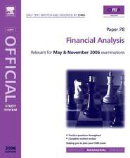 Cima Study Systems 2006: Financial Analysis