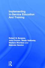 Implementing In-Service Education And Training