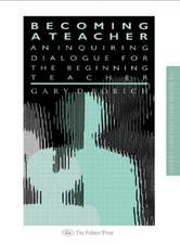 Becoming a Teacher