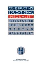 Constructing Educational Inequality: A Methodological Assessment