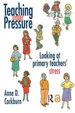 Teaching Under Pressure: Looking At Primary Teachers' Stress