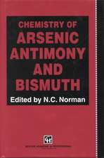 Chemistry of Arsenic, Antimony and Bismuth