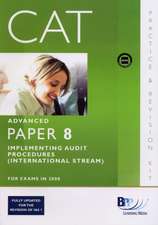 CAT - 8 Implementing Audit Procedures (INT)