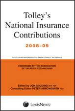 Tolley's National Insurance Contributions