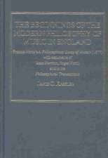 The Beginnings of the Modern Philosophy of Music in England: Francis North's A Philosophical Essay of Musick (1677) with comments of Isaac Newton, Roger North and in the Philosophical Transactions