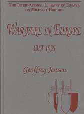 Warfare in Europe 1919–1938