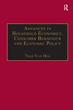 Advances in Household Economics, Consumer Behaviour and Economic Policy