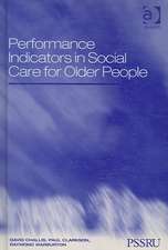 Performance Indicators in Social Care for Older People