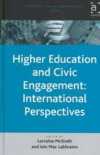 Higher Education and Civic Engagement: International Perspectives