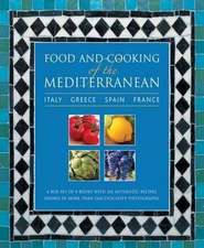 Food and Cooking of the Mediterranean: A Box Set of 4 Books with 265 Authentic Recipes Shown in More Than 1160 Evocativ