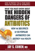 What You Must Know about the Hidden Dangers of Antibiotics: How the Side Effects of Six Popular Antibiotics Can Destroy Your Health