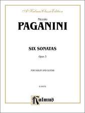 Six Sonatas for Violin and Guitar, Op. 3