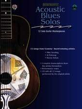 Acoustic Masterclass: Acoustic Blues Solos, Book & CD