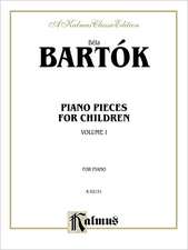 Piano Pieces for Children, Vol 1