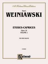 Etudes-Caprices, Op. 18, Vol 1