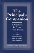 The Principal's Companion