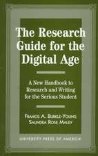 The Research Guide for the Digital Age