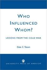 Who Influenced Whom?