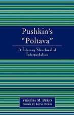 Pushkin's Poltava