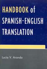 Handbook of Spanish-English Translation