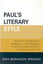 Paul's Literary Style