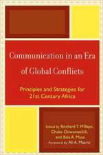 Communication in an Era of Global Conflicts