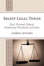 Select Legal Topics